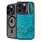 Blue Zen Ginseng iPhone 15 Pro Kickstand Case